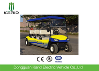 Professional 6 Person Electric Golf Carts With Comfortable Seats Multi Color Available