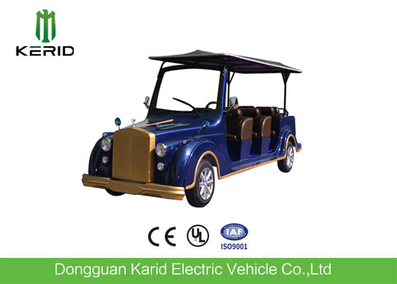 FRP Body Electric Vintage Cars Utility Vehicle With 72V Large Capacity Battery