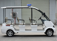 Small Turning Radius 4 Wheels Electric Tourist Vehicles With 8 Seats